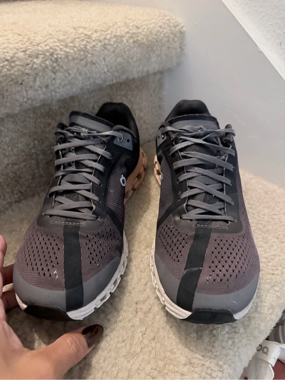 On Cloudflow Rock Rose Women's Size 7.5 Running Shoes